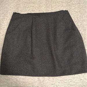 J. Crew charcoal wool skirt - size 4